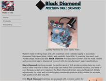 Tablet Screenshot of blackdiamondgrinder.com